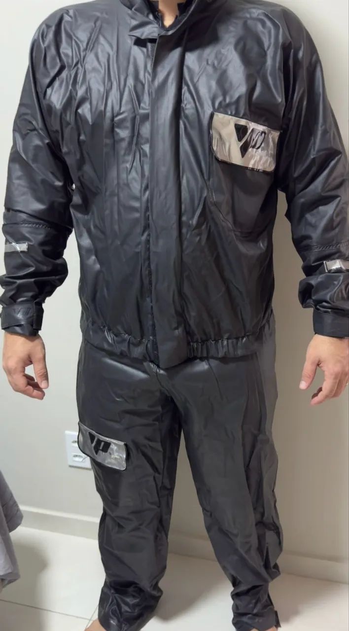 Vende se capa  de chuva pra motoqueiro - Foto 2