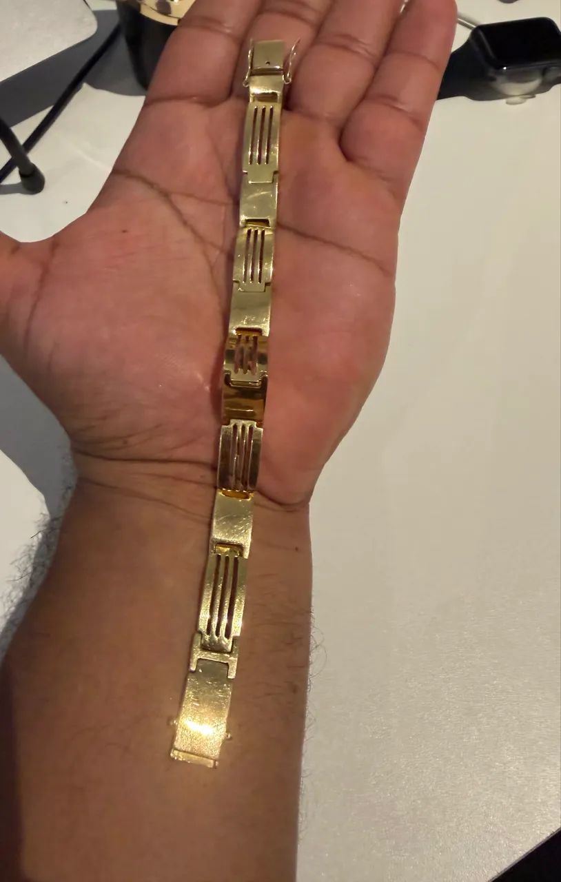Pulseira em ouro amarelo 18k (22g)