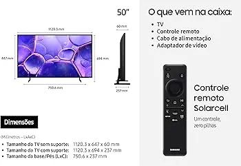 Smart TV Samsung 50 UHD 4K Nova Lacrada, Nota fiscal Loja no SIA - Foto 3