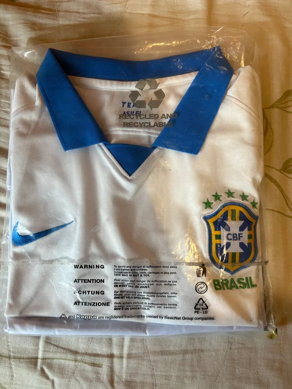 Camisa Nike Brasil III Branca 19/20 Torcedor Masculina - Foto 3