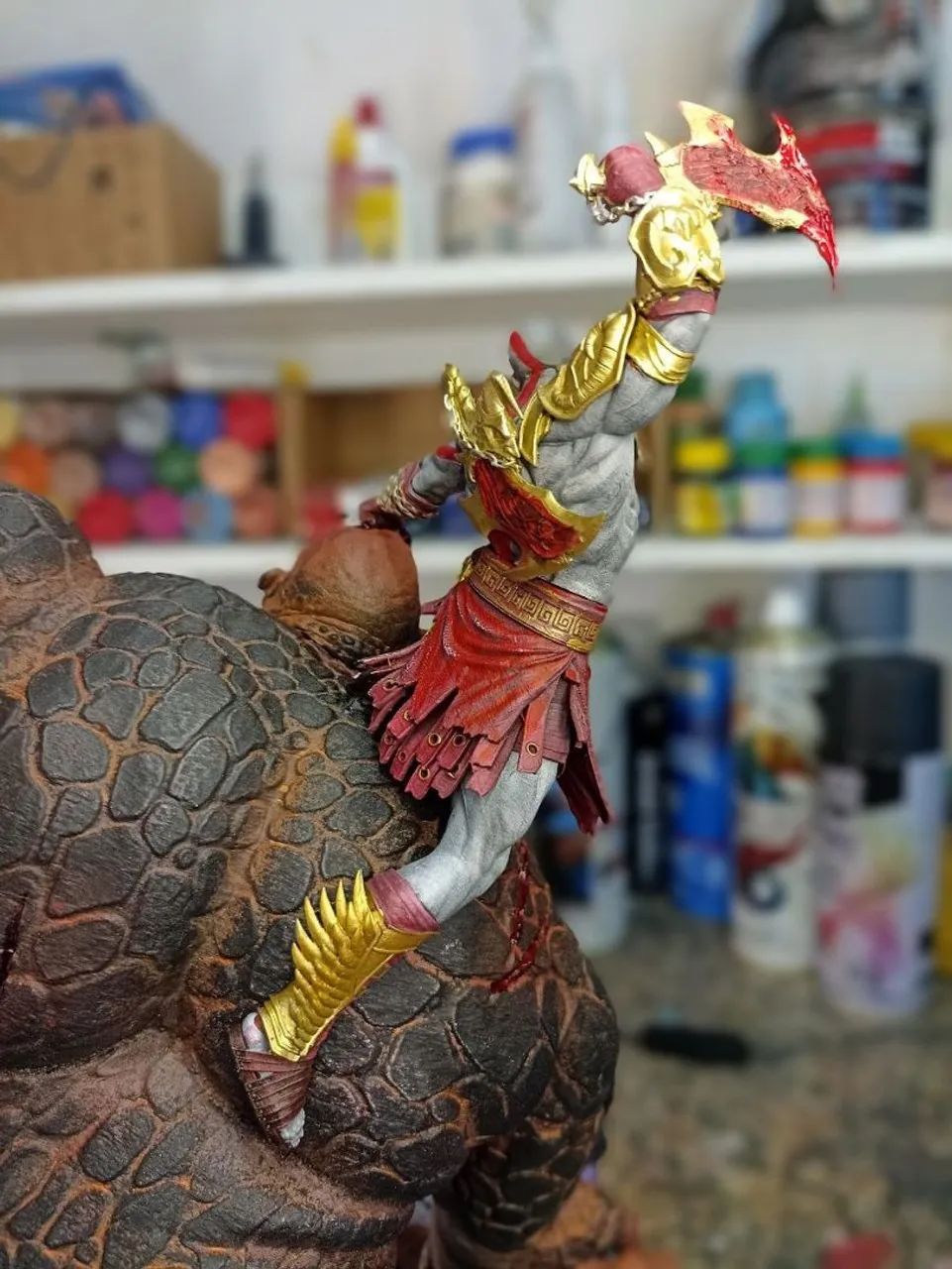 KRATOS VS CÍCLOPE ? GOD OF WAR!  - Foto 5