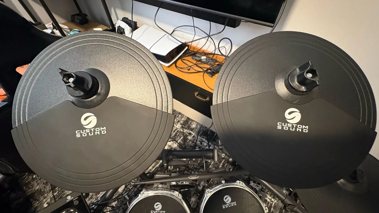 Bateria eletrônica Custom Sounds CSD100 - Foto 3