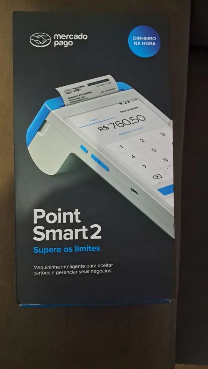 Point smart 2 maquininha de cartão oportunidade  - Foto 2