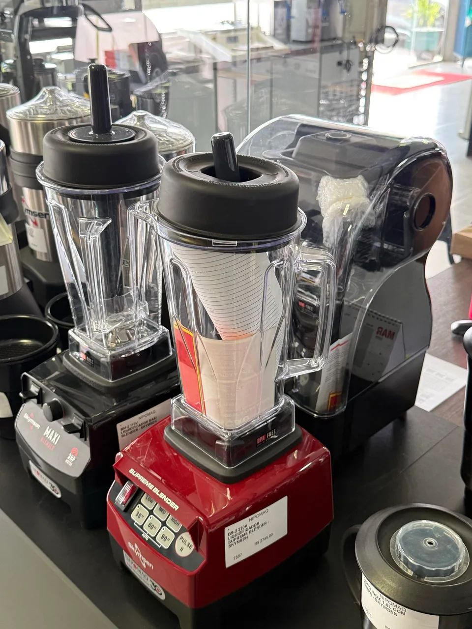 7867 BS-2 LIQUIDIFICADOR SUPREME BLENDER SKYMSEN - Foto 4