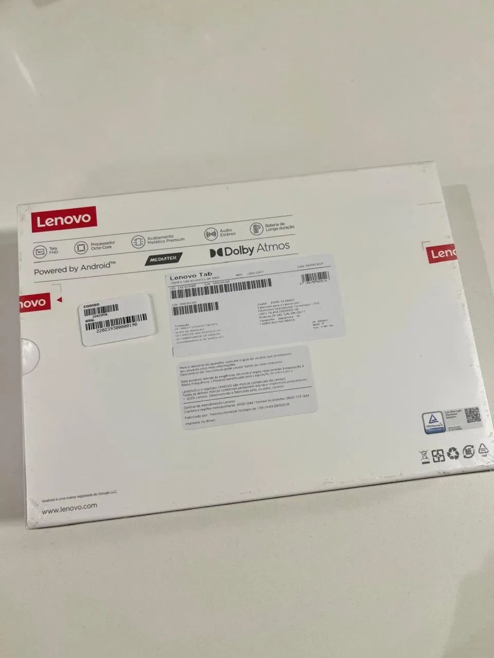 TABLET LENOVO NOVO (LACRADO) - Foto 2