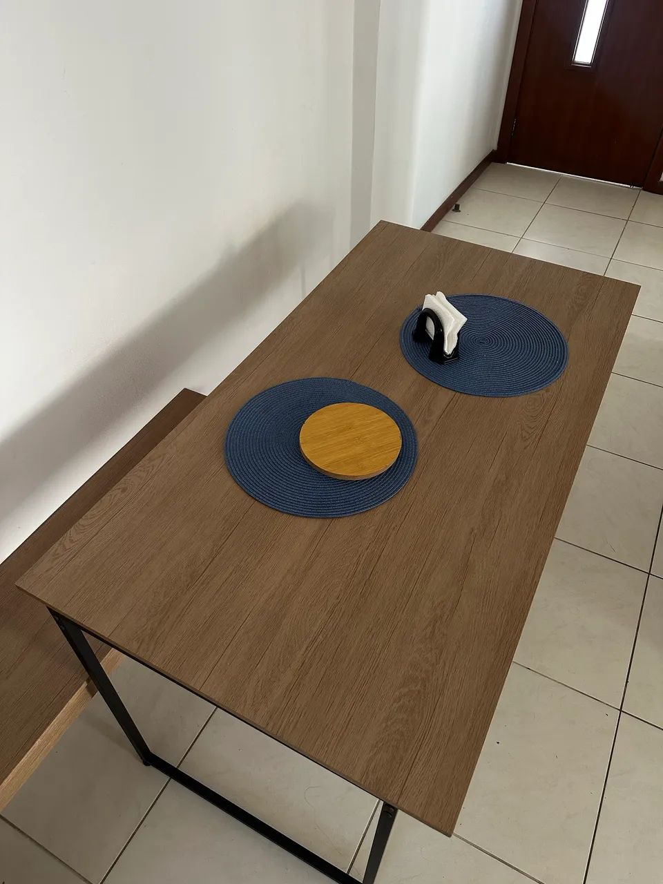 Mesa de jantar + 2 bancos  - Foto 3