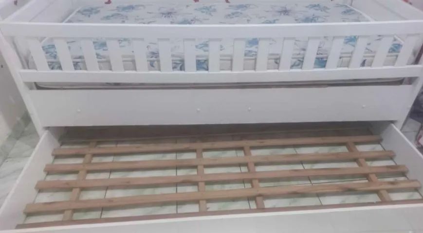 Cama com colchão (Bicama infantil)