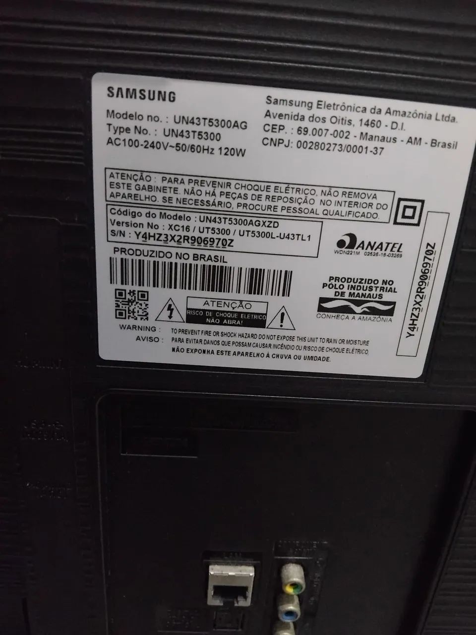 Tv Samsung  43 com defeito  - Foto 3