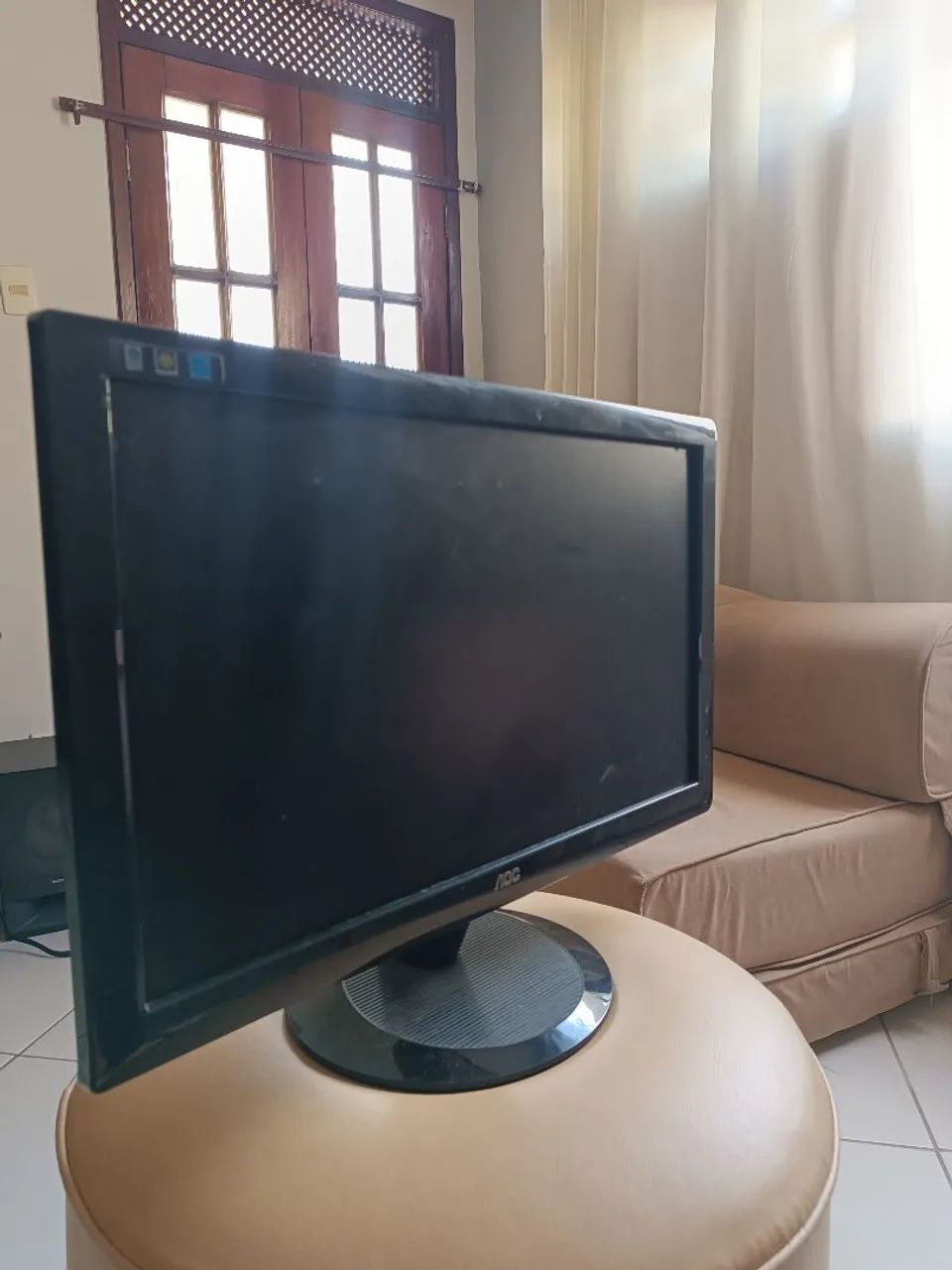 Monitor AOC com Defeito - ACEITO OFERTA - Foto 2