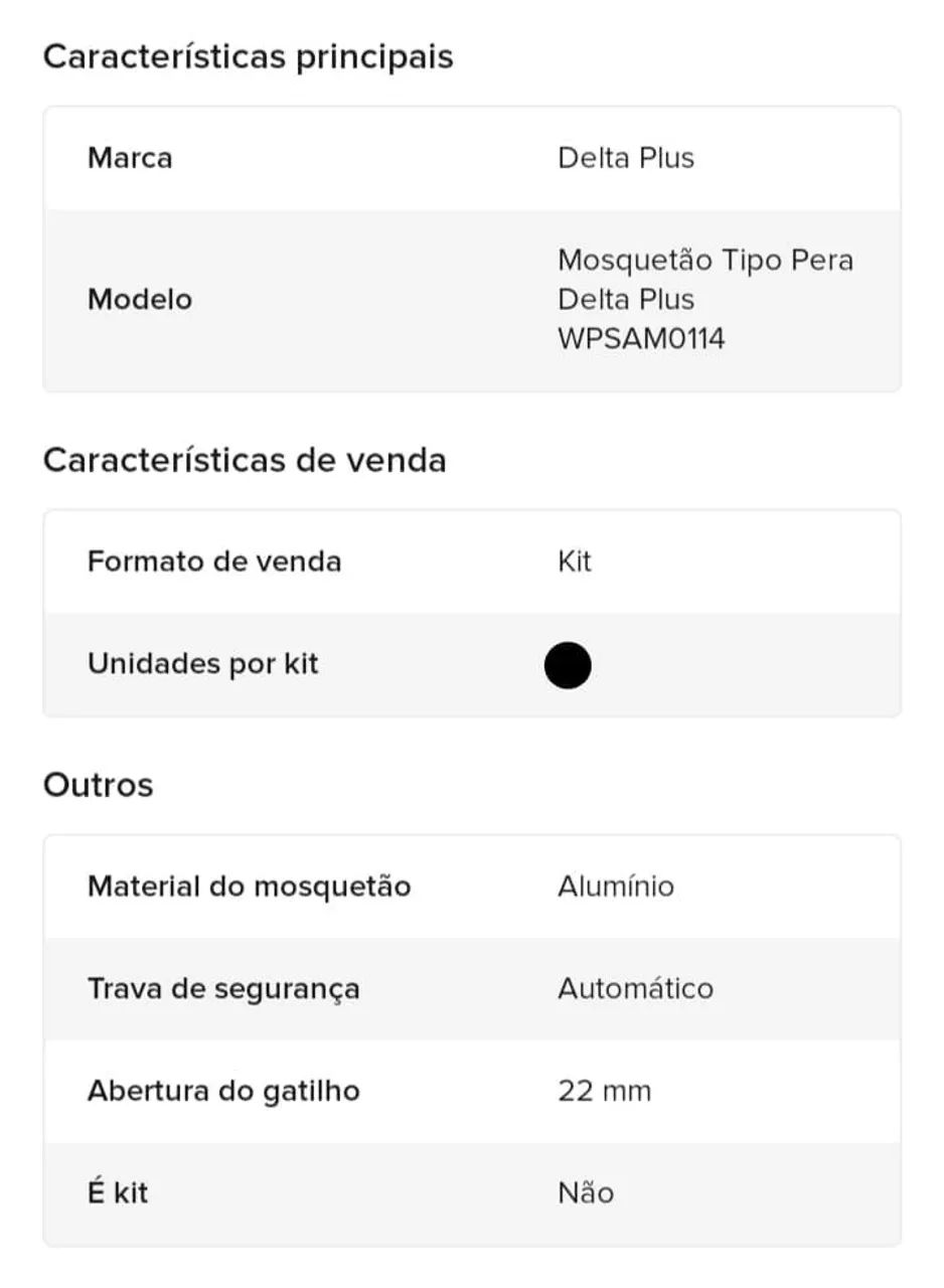 Vendo mosquetão tripla trava - Foto 4