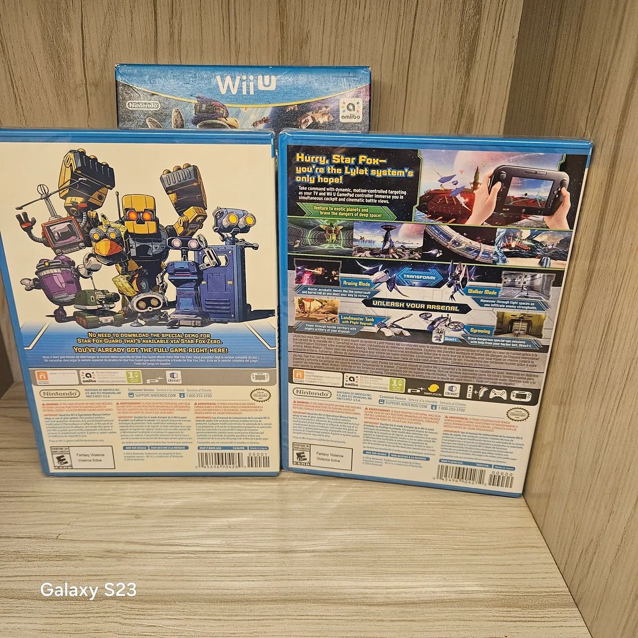 Star Fox Zero + Star Fox Guard Lacrado Novo - Foto 4