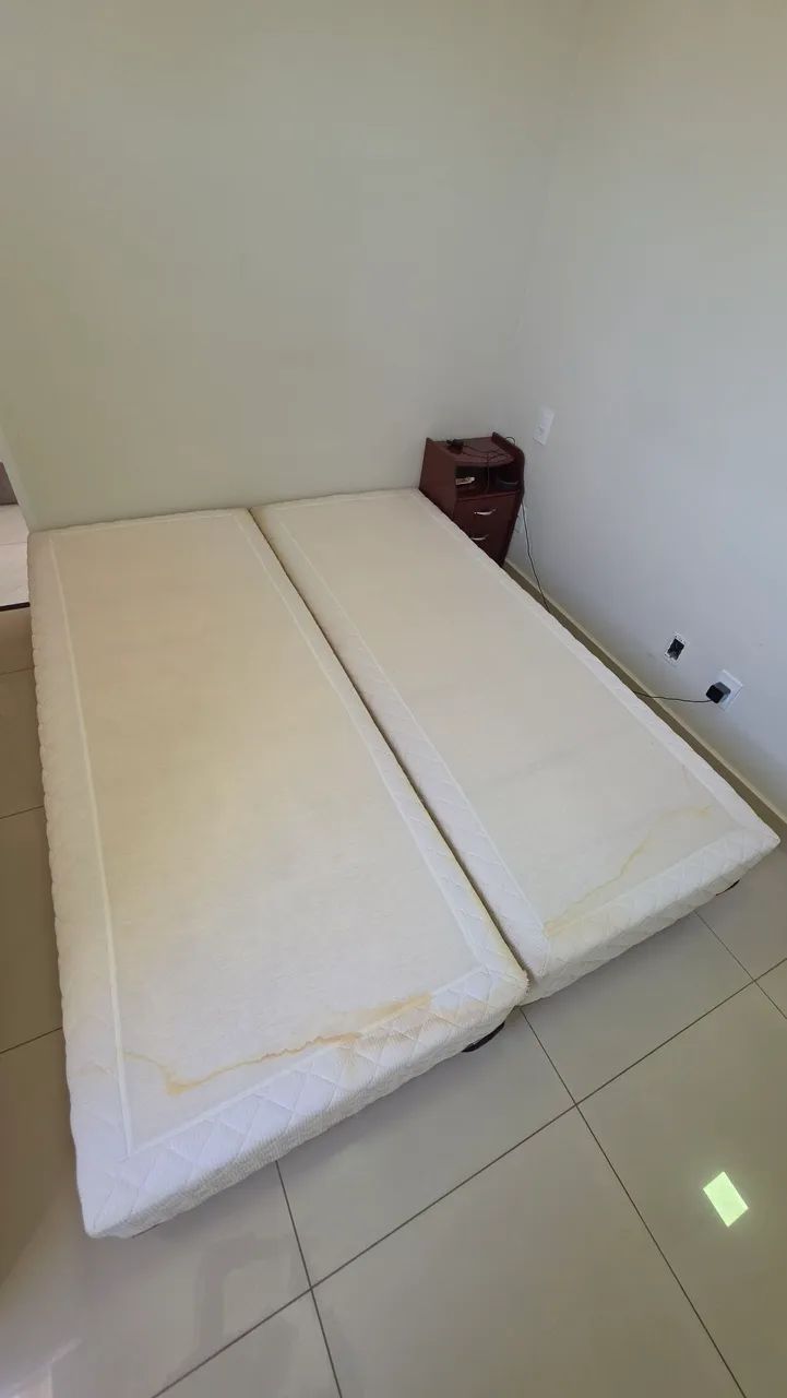 Base Cama Box Bipartido Queen - Foto 3