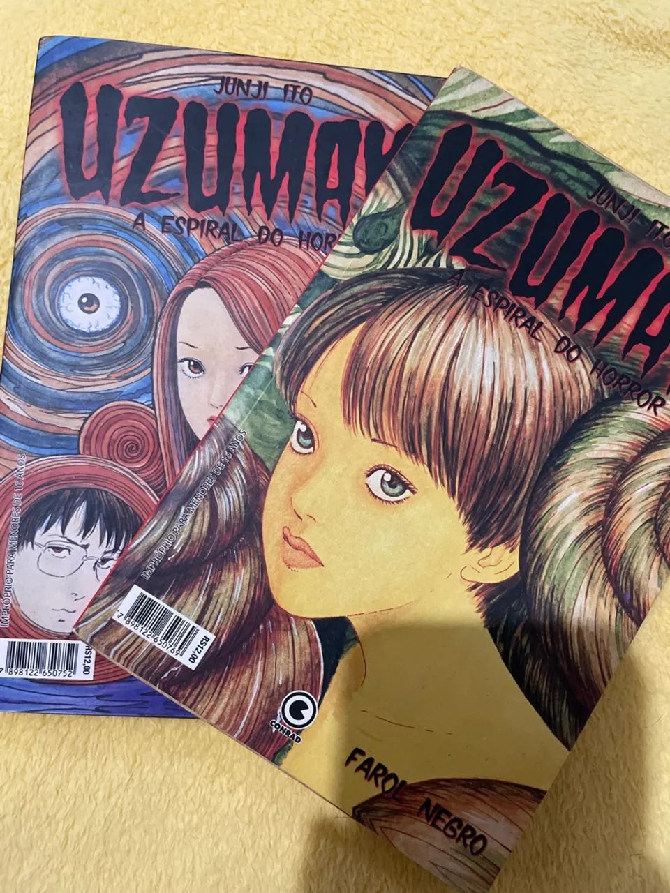 COMBO - 2 mangás UZUMAKI 