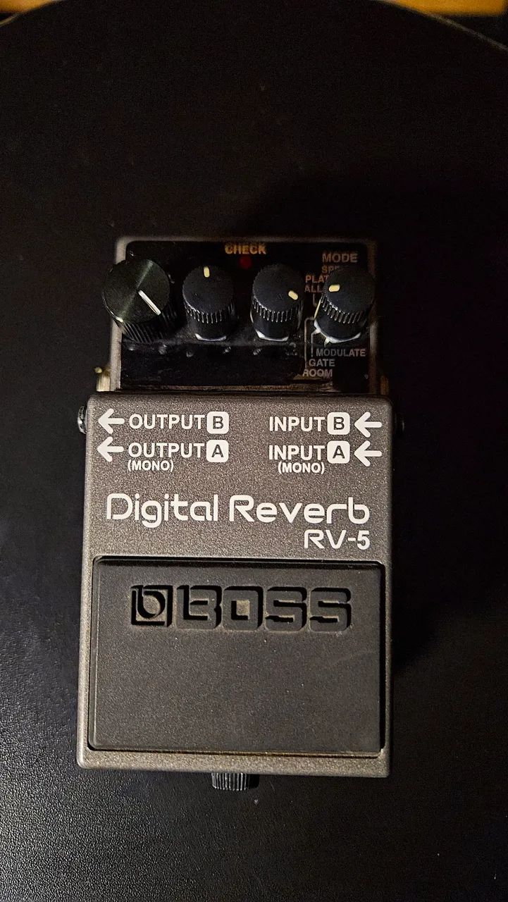 Pedal Reverb Guitarra Boss Rv5 - Instrumentos musicais - Jardim