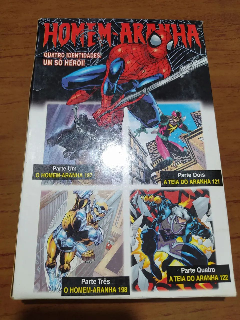 Box Homem Aranha Crise de Identidade Editora Abril 1999  em perfeito estado! - Foto 2