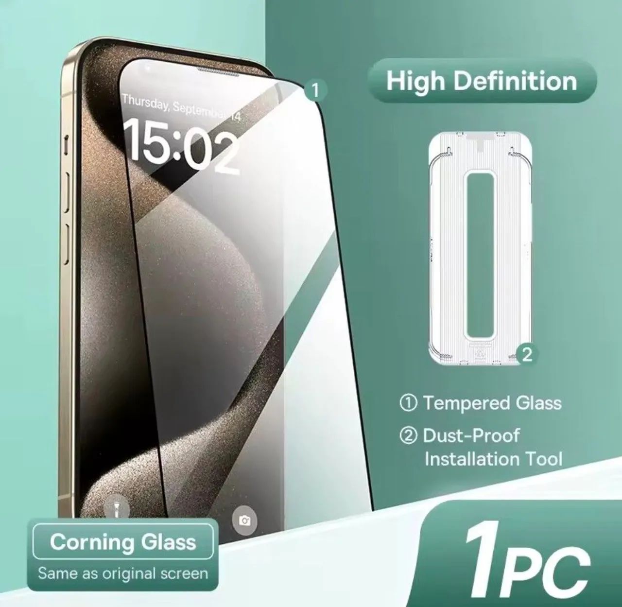 Película Baseus com Aplicador para iPhone 14 - Melhor Película Existente no Mercado - Foto 4