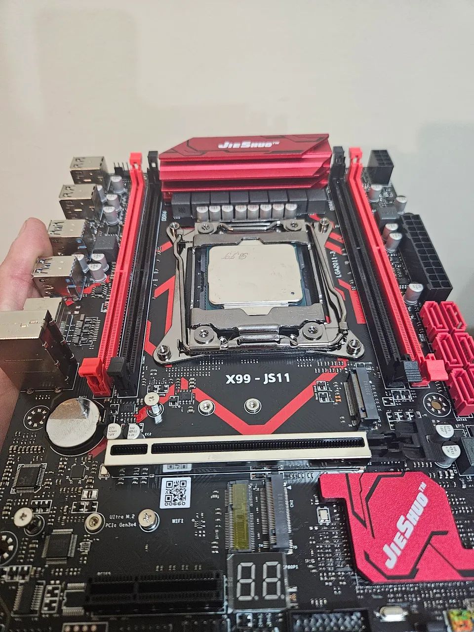 Melhor kit Xeon para jogos! E5-2667v3 + X99 J11 - Foto 2