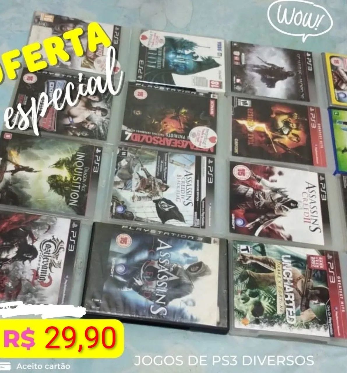Jogos de PS3 diversos 