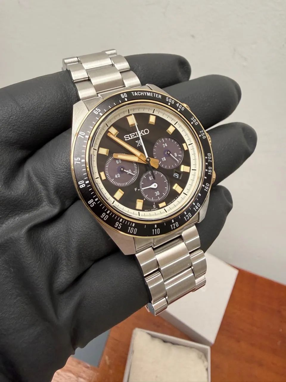 Relógio Seiko Prospex Speedtimer Solar Chronograph - Foto 4