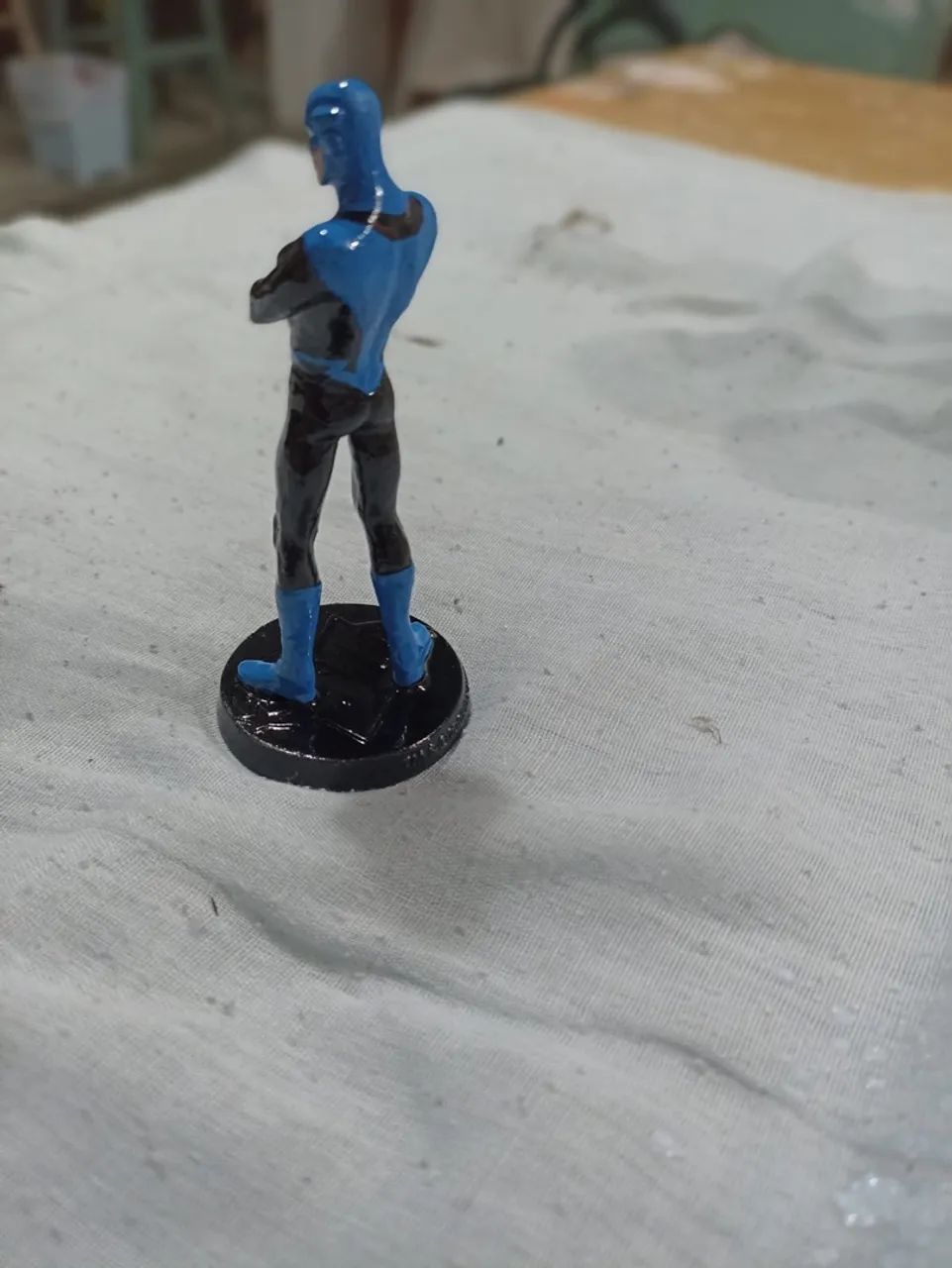 MINIATURA FLASH LANTERNA AZUL EAGLEMOSS - Foto 3