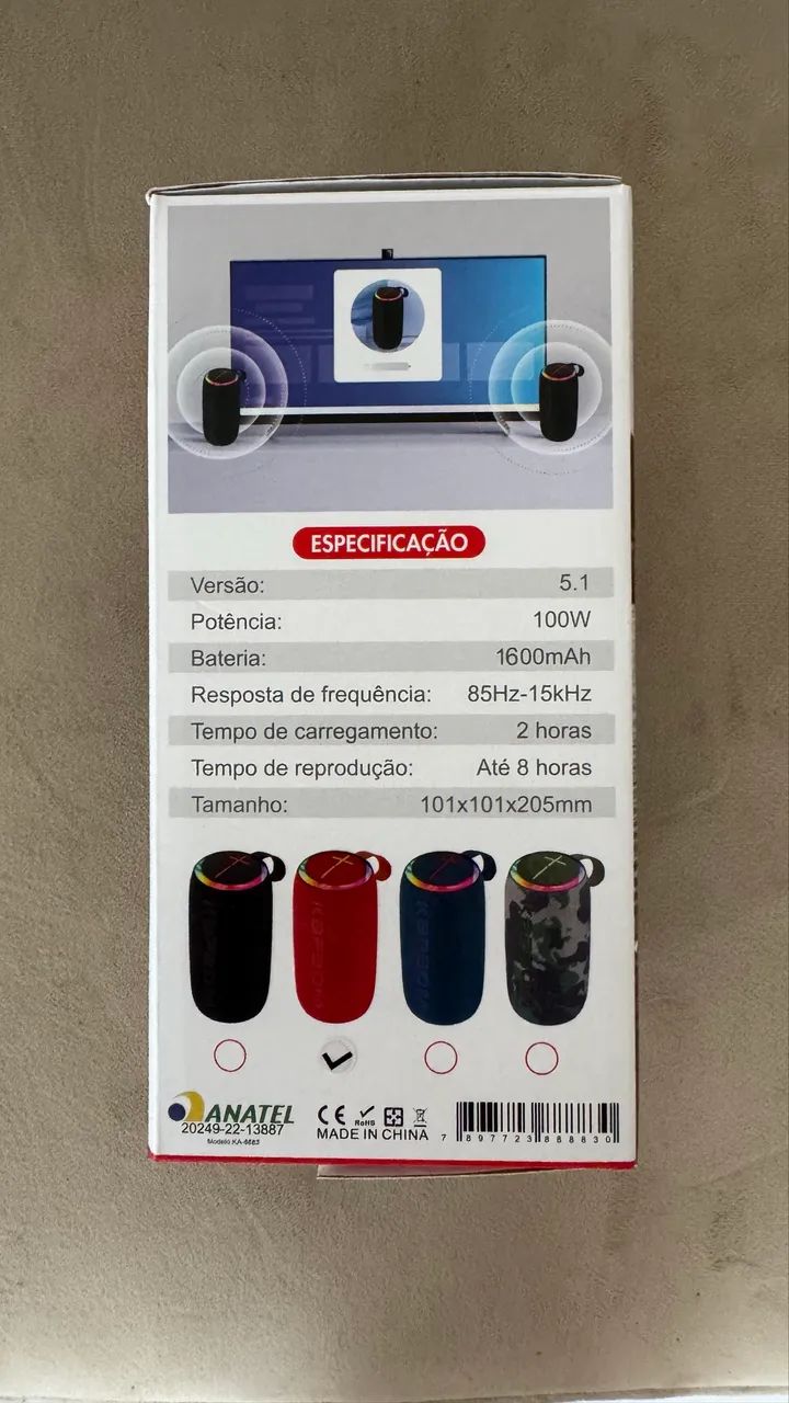 Caixa de som Kapbom 100w - Foto 5