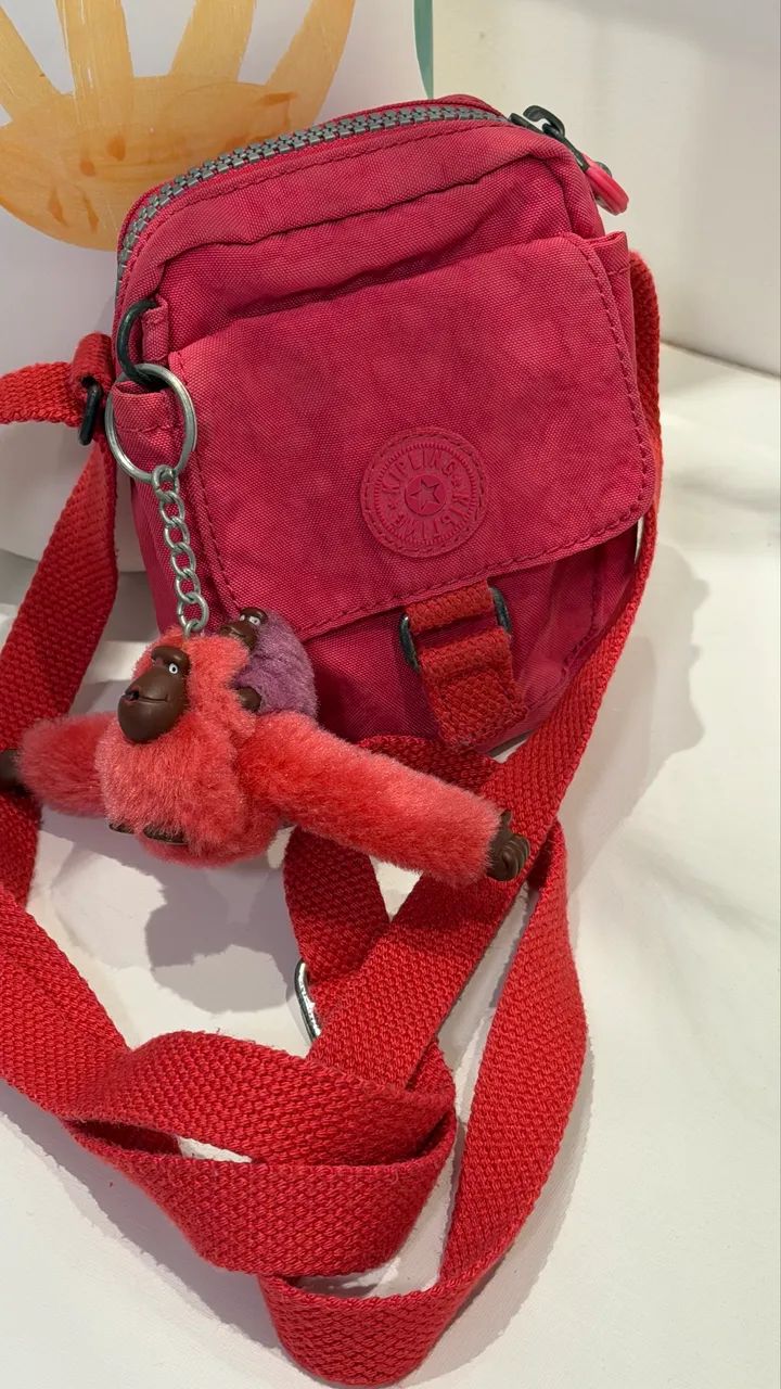 Bolsa kipling pink 