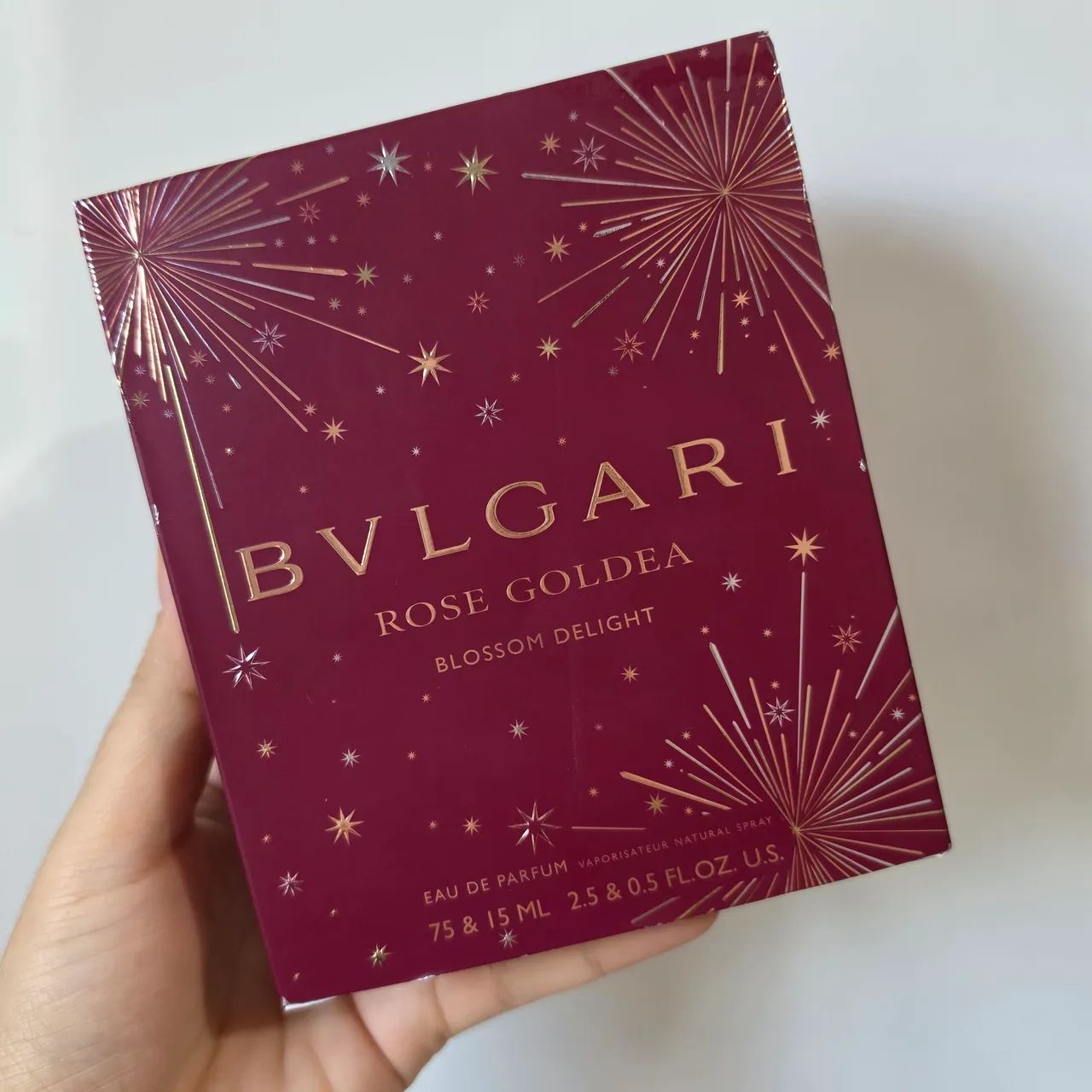Kit Bvlgari Rose Goldea Blossom Delight EDP 75 ml + miniatura 15 ml - Foto 3