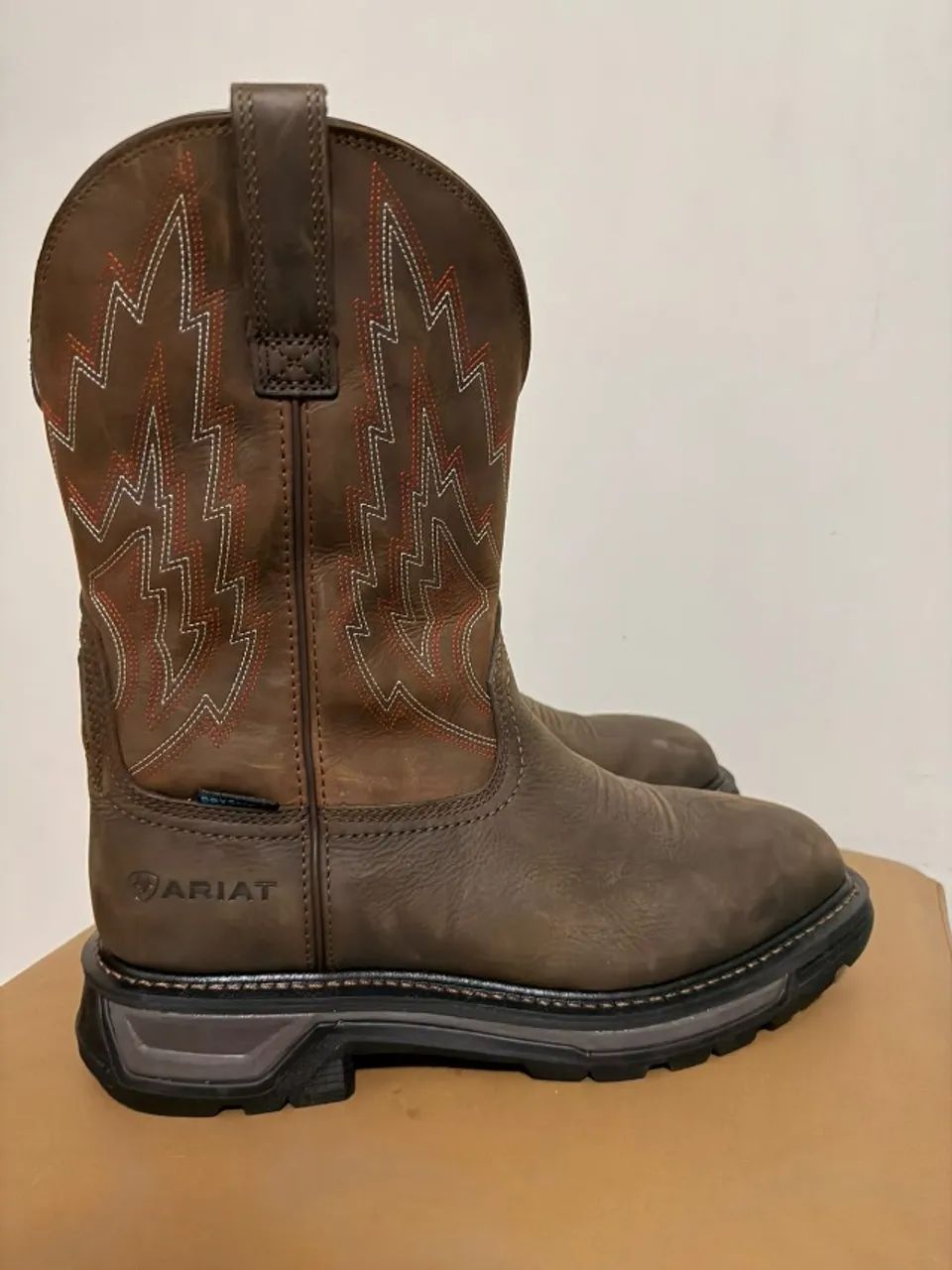 Bota Ariat Work Dark Brown - Foto 3
