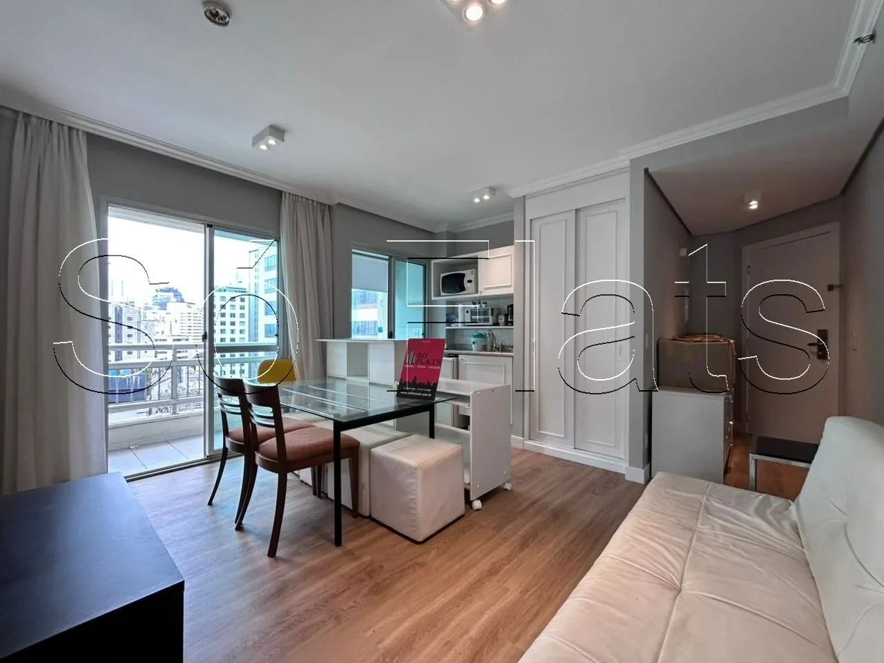 Flat na Rua Bela Cintra nos Jardins próx da Av. Paulista e Metrô Paulista, disponível para - Foto 2