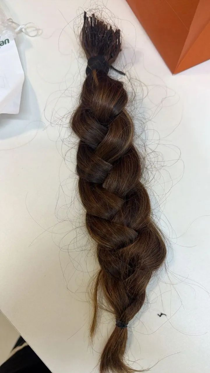 Cabelo humano excelente estado para megahair
