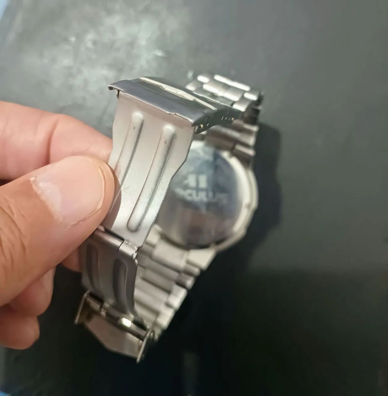Relógio SECULUS LONG LIFE  de aço inox  - Foto 4