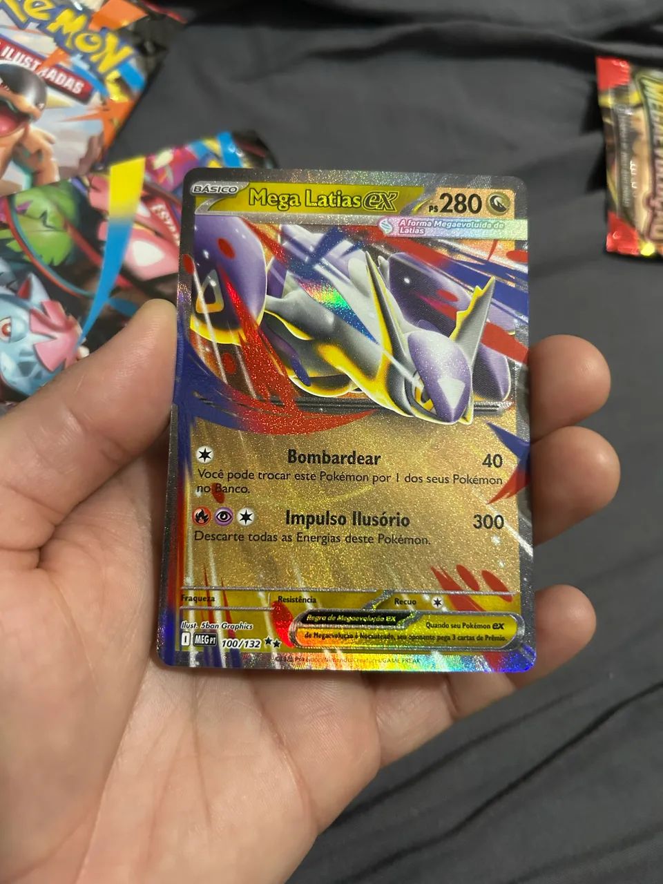 Carta Pokémon Mega Latias ex  - Foto 5