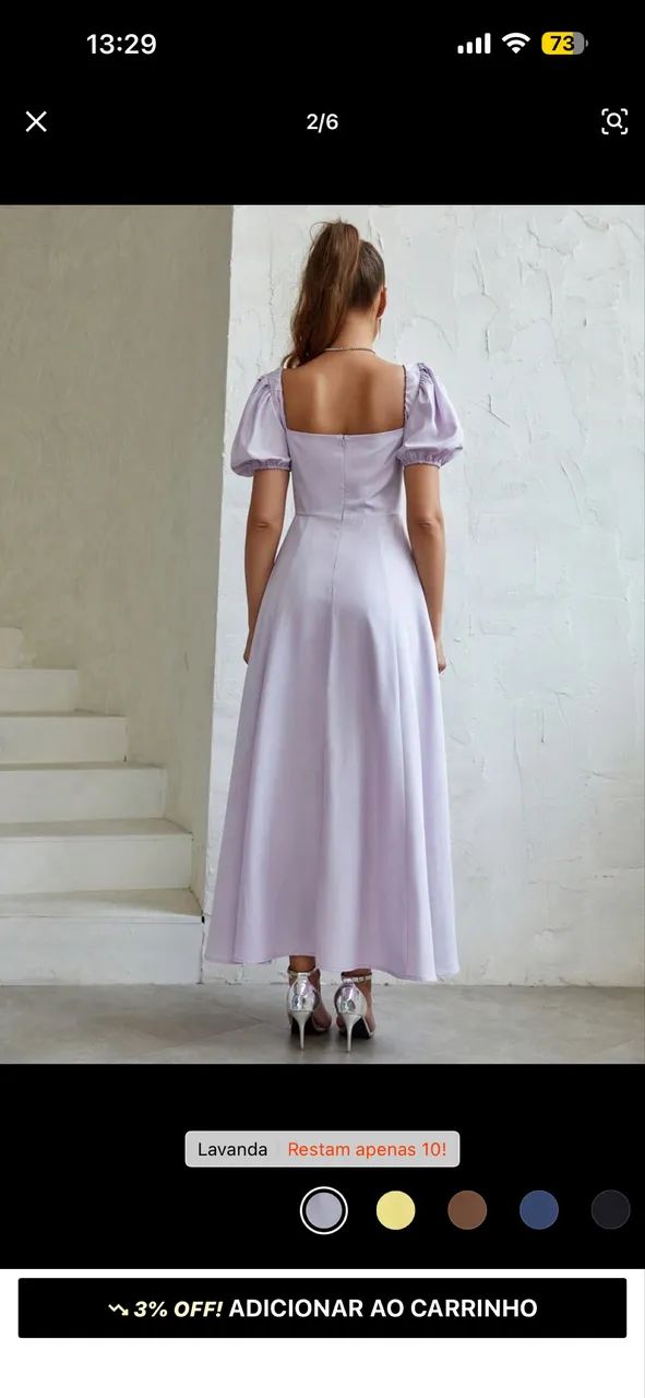 Vestido Lilás  - Foto 2