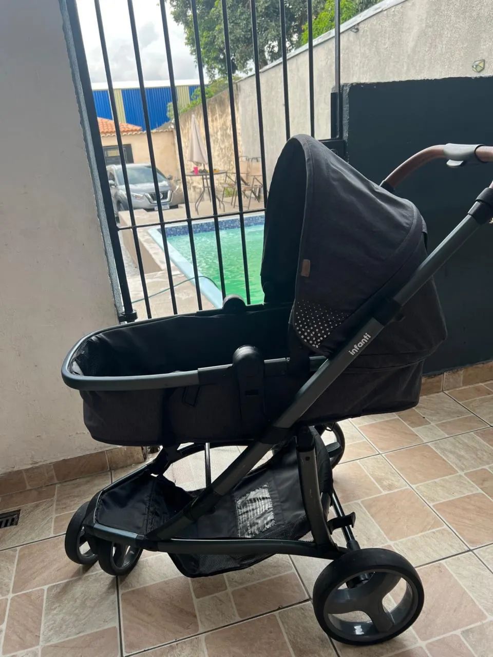 Carrinho de bebê e bebê conforto  - Foto 5