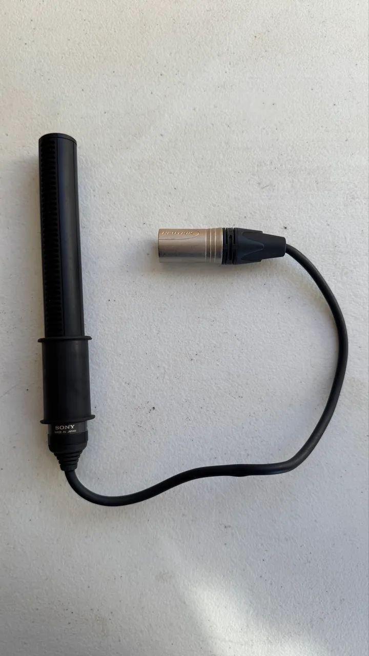 Microfone shotgun Sony