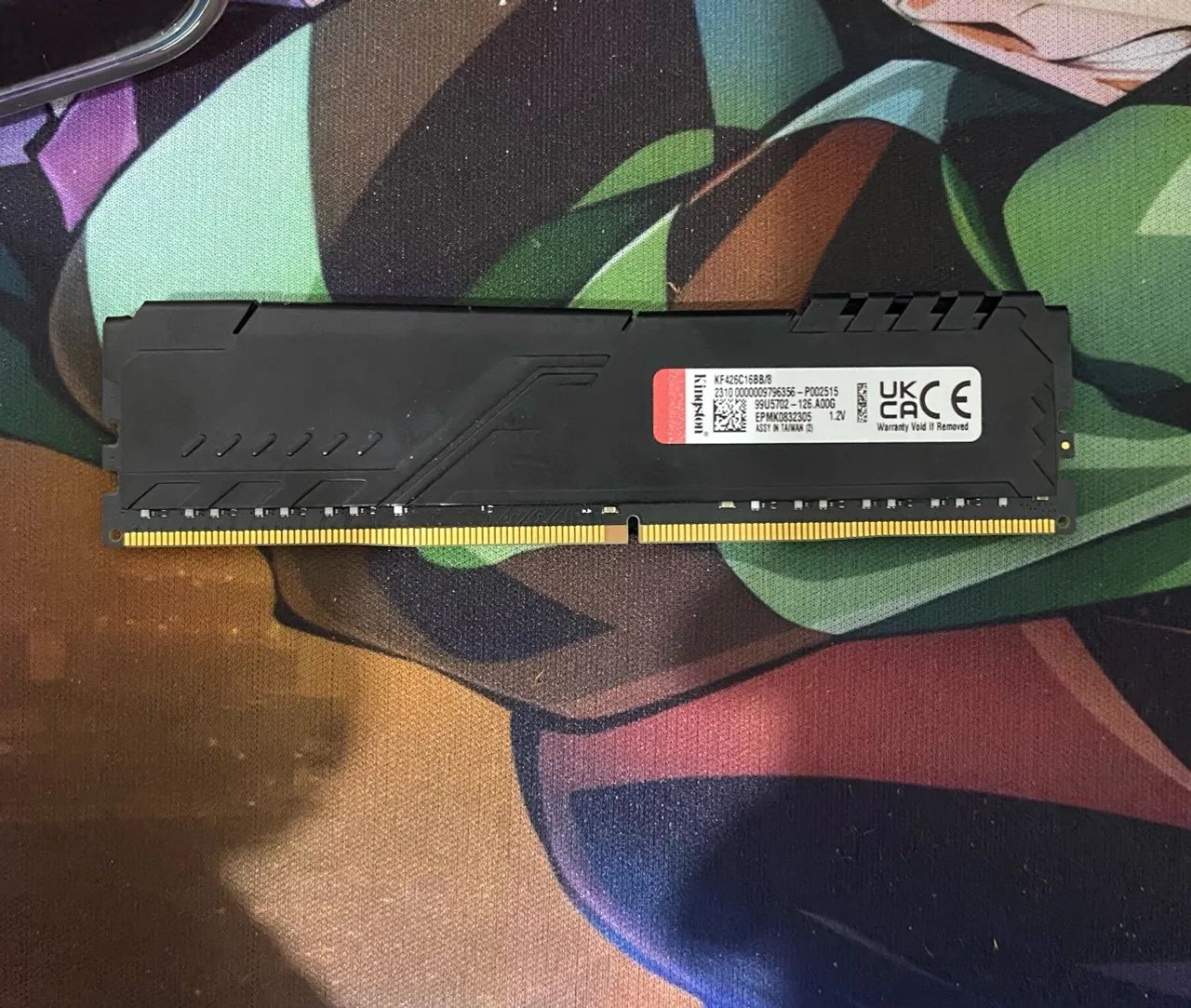 Memória Ram FURY DDR4 8gb - Foto 2