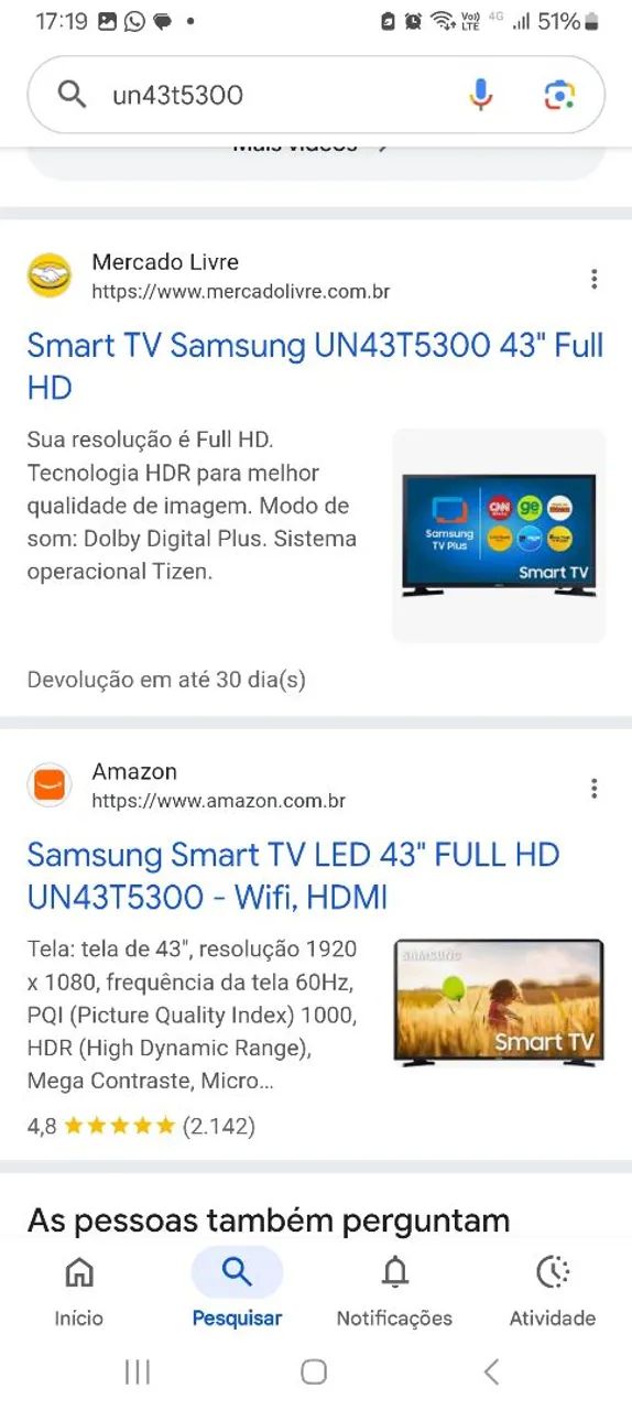 Tv samsung 43" smart  - Foto 5