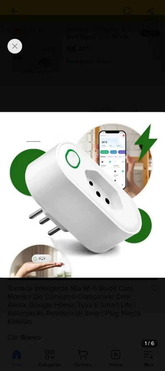 Conector smart wi-fi