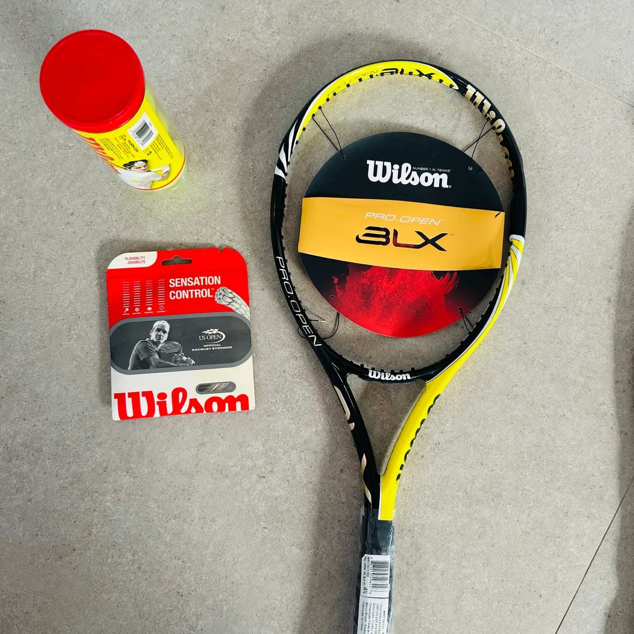 Raquete de tênis Wilson Pro Open 100 BLX - Edição de coleção