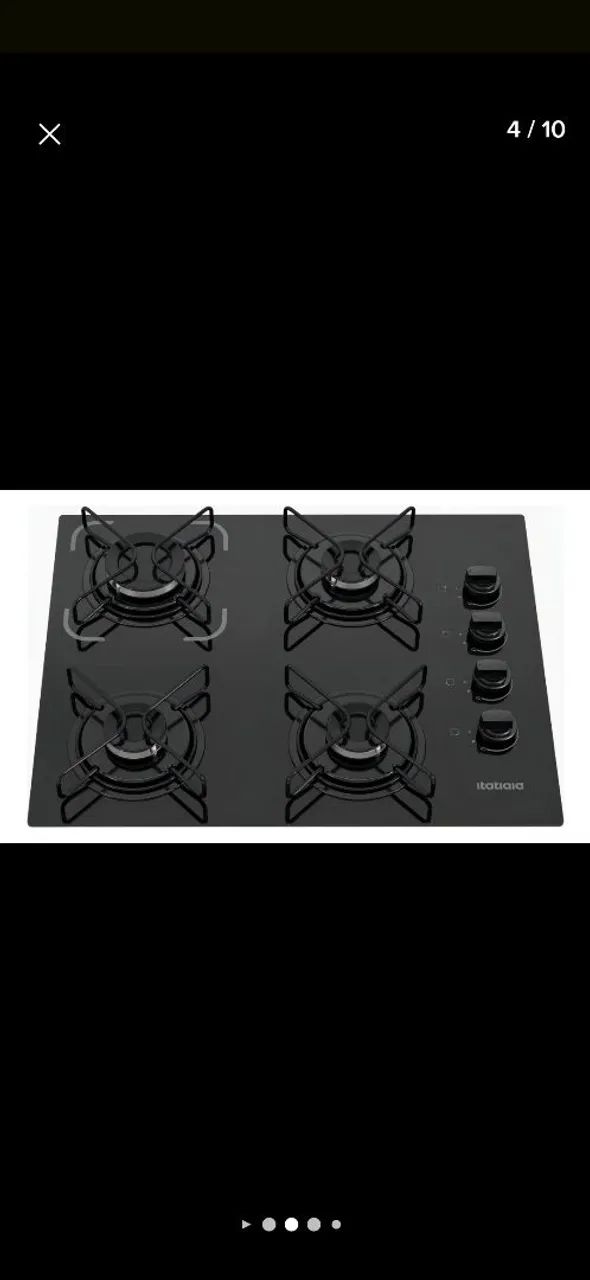 Cooktop itatiaia em perfeito estado