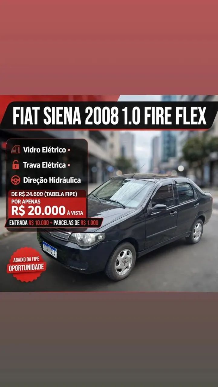 Fiat Siena 1.0 8V 2008