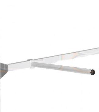 Barra Fixa Para Cremalheira Kit C/8 un