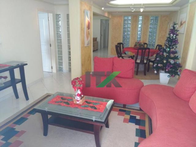 Apartamento frente mar 3 dormitórios + dependência à venda, 208 m² por r$ 1.600.000 - cent - Foto 8