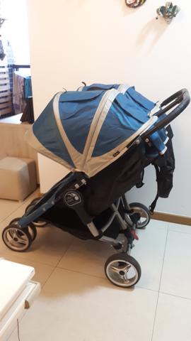 Carrinho de Bebê para Gêmeos City Mini Baby Jogger Double - Foto 5