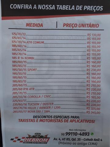 Hebrom tem o melgor pneu e o melhor preço - Foto 2