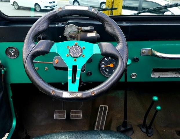 Jeep Willys 4x4 gasolina 1966/66. Muito novo. Raridade! Confira! - Foto 13