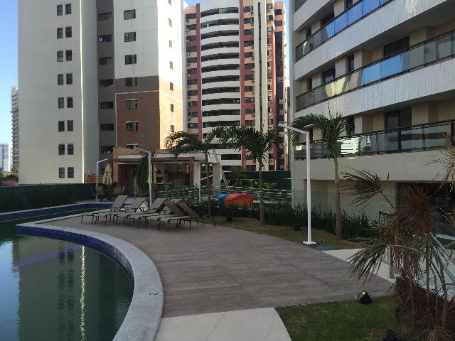 Apto Novo Cocó c/ 147m²- 3 Suítes - 3 Vagas - Lazer completo - Andar Alto- Perto de Tudo - Foto 9