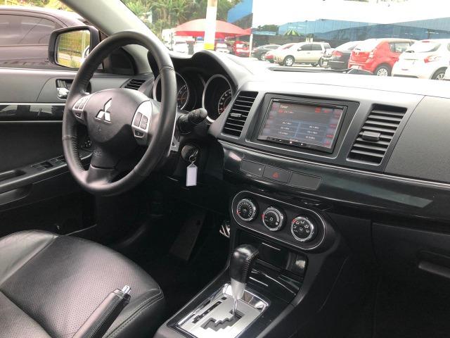 Lancer GT 2012 Teto solar, Automático, Bancos em couro - Foto 13