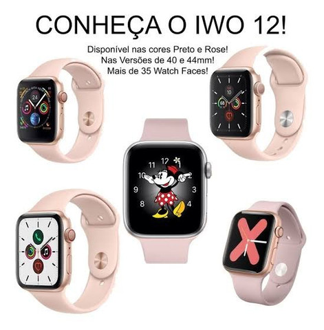 Iwo 12 Pro Rose 40mm. Última Unidade! Preço abaixo do mercado! Apple Watch