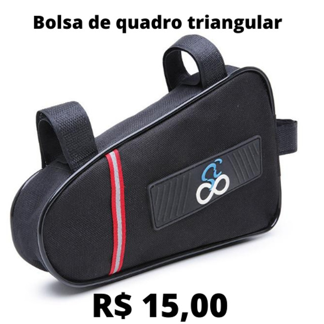 Bolsa Selim Bag C/ Faixa Refletiva Dois Estagio Sped/mtb Bike - Foto 4